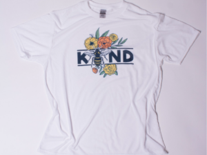 Kind bee t- shirt