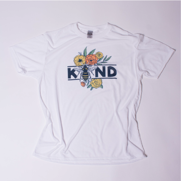 Kind bee t- shirt